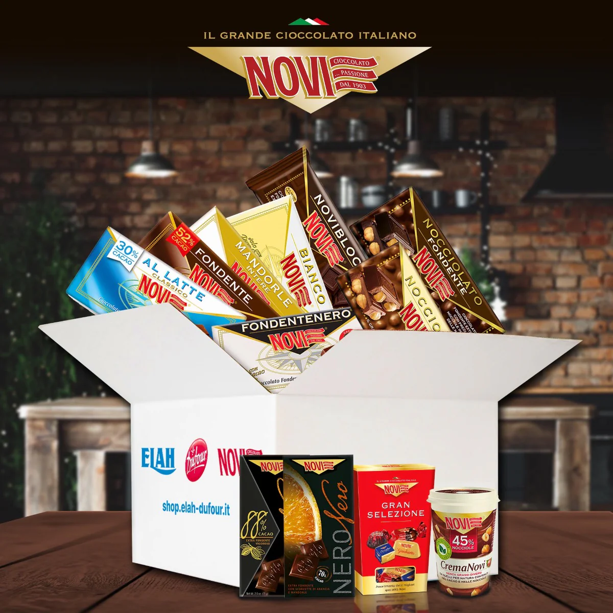 Novi, le Grand Chocolat Italien